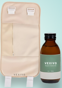 Vexivo Liver Wellness Pack (Wrap + Castor Oil)